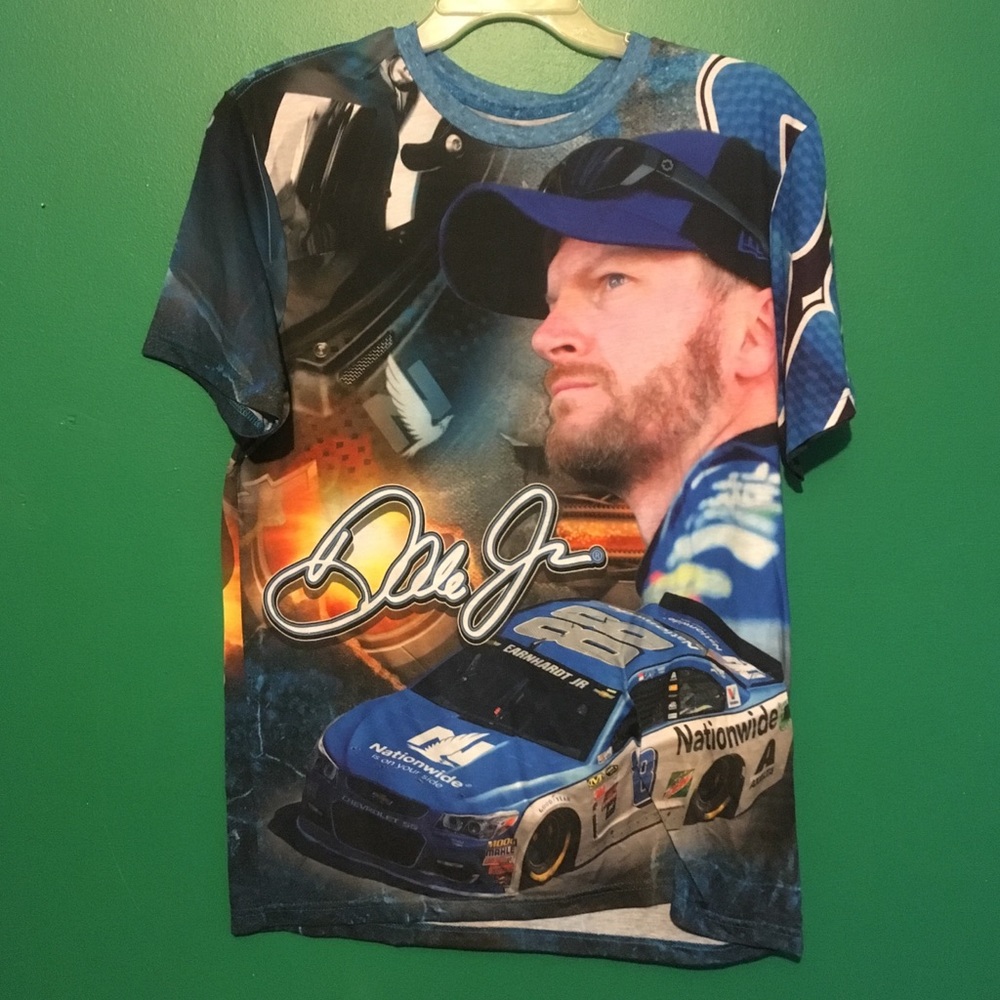 Nascar Dale Earnhardt jr Graphic Tee Large racing